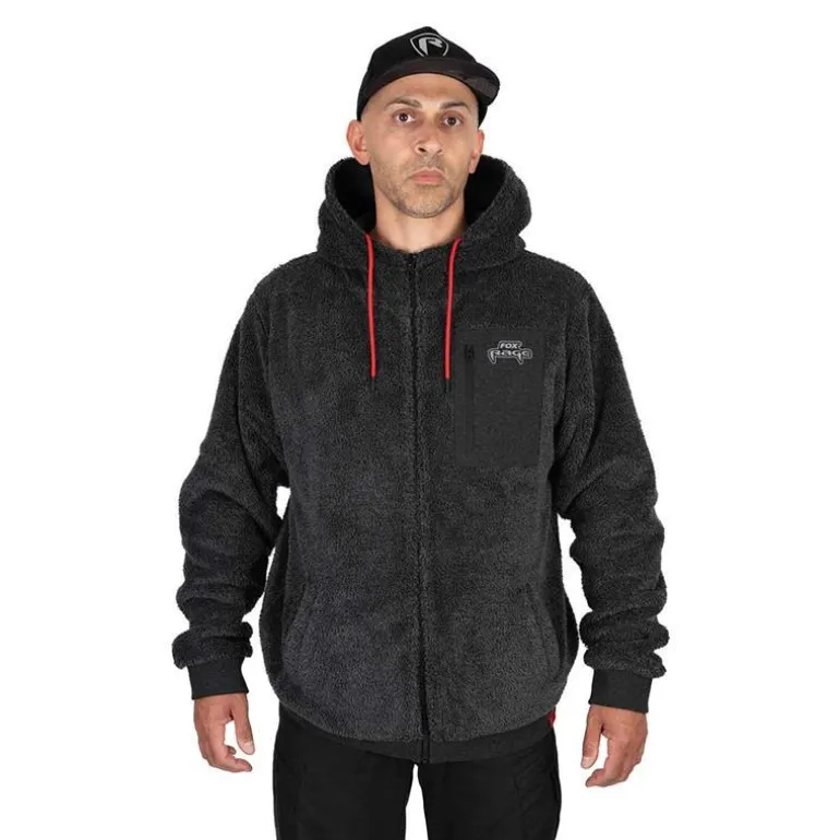 Sweat Homme Fox Rage Reversible Sherpa Hoody - Noir