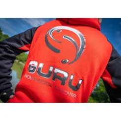 Guru Sweats & Polaires^Sweat Homme Hoodie - Rouge/Noir