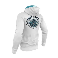 Sweat Homme Hot Spot Design Future Tuna - Blanc