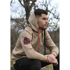 Hot Spot Design Sweats & Polaires^Sweat Homme Hoodie Hardheaded - Beige