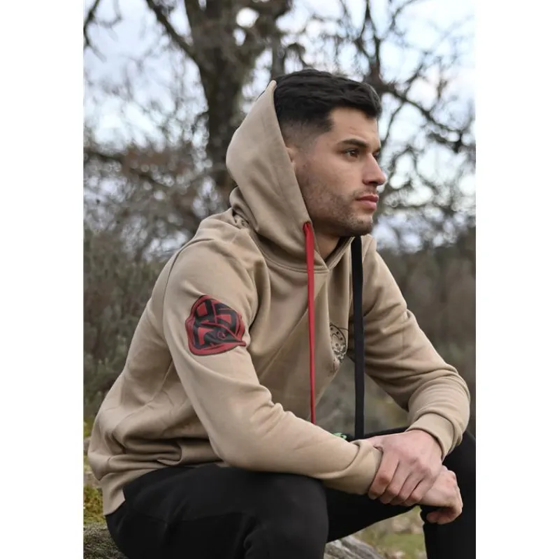 Hot Spot Design Sweats & Polaires^Sweat Homme Hoodie Hardheaded - Beige
