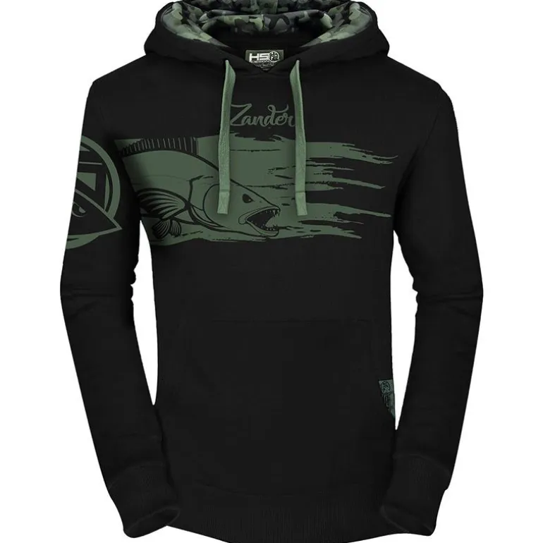 Sweat Homme Hot Spot Design Hoodie Zander - Noir
