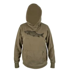 Sweat Homme Korum Classic Barbel Hoodie - Kaki