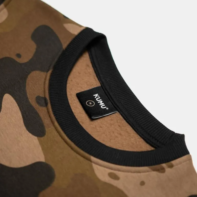 Sweat Homme Kumu Jumper Deception Crewneck - Camo