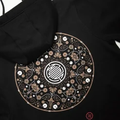 Kumu Sweats & Polaires^Sweat Homme Lotus Hoodie - Noir