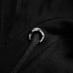 Kumu Sweats & Polaires^Sweat Homme Lotus Hoodie - Noir