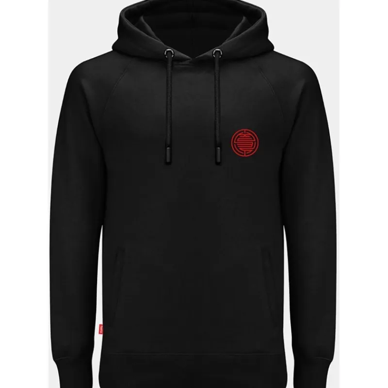 Kumu Sweats & Polaires^Sweat Homme Lotus Hoodie - Noir