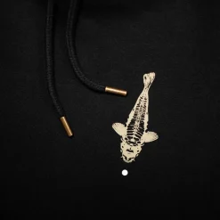 Kumu Sweats & Polaires^Sweat Homme X Pole Position Hoodie New Moon - Noir