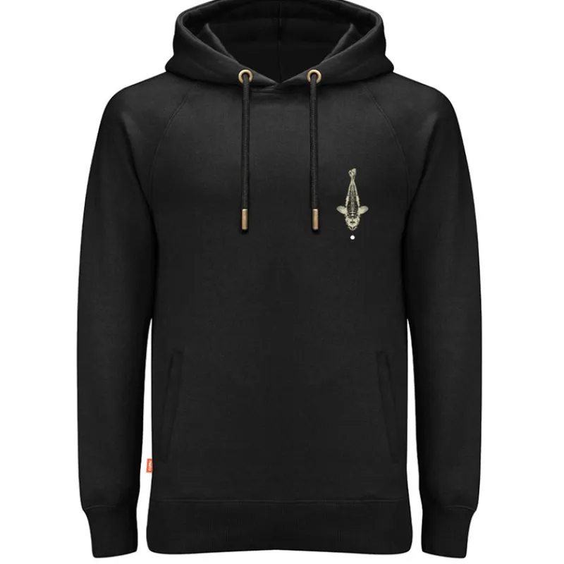 Kumu Sweats & Polaires^Sweat Homme X Pole Position Hoodie New Moon - Noir
