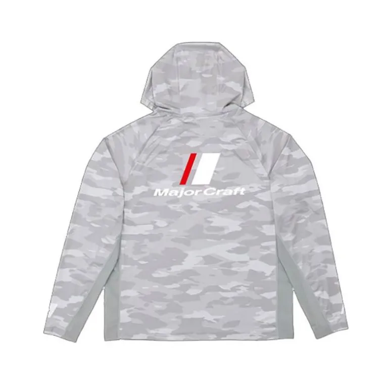 Sweat Homme Major Craft Sun Protection Hoodie - Gris Clair