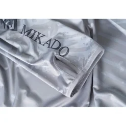 Sweat Homme Mikado Long Sleeve Hoodie With Upf Filter - Gris