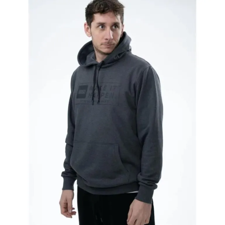 Sweat Homme Nash Make It Happen Coordinates - Gris