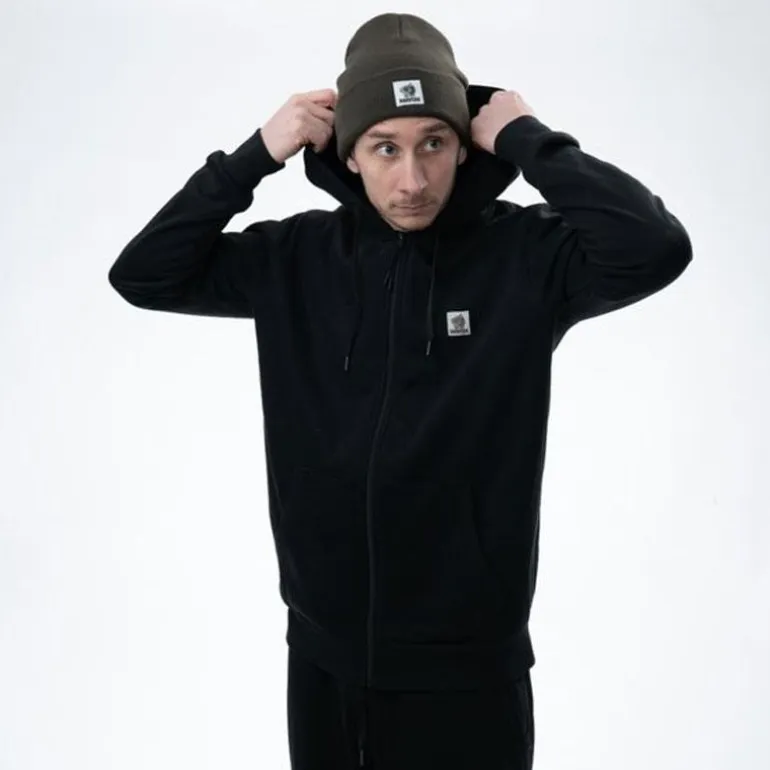 Sweat Homme Nash Make It Happen Badge Zipped - Noir
