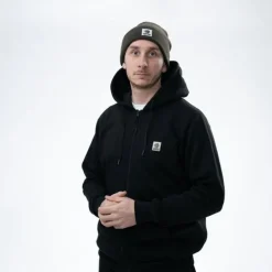 Sweat Homme Nash Make It Happen Badge Zipped - Noir