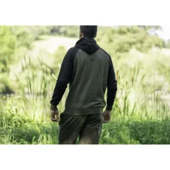 Sweat Homme Nash Make It Happen Hoody Raglan - Vert