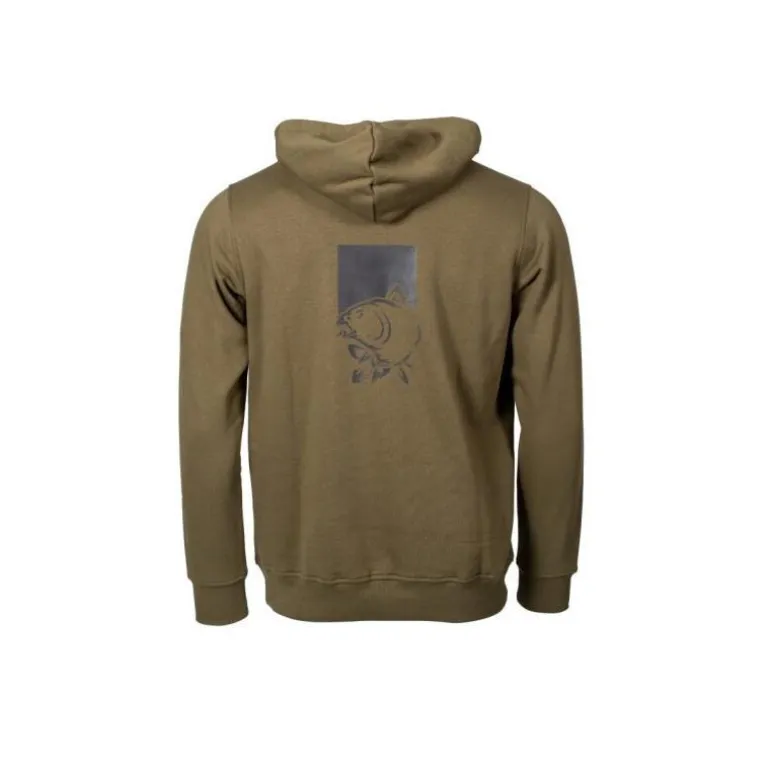 Sweat Homme Nash Make It Happen Hoody Fish Logo - Vert