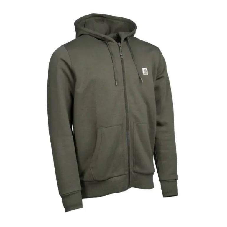 Sweat Homme Nash Make It Happen Badge Zipped - Vert