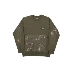 Nash Sweats & Polaires^Sweat Homme Scope Hd Jumper - Kaki