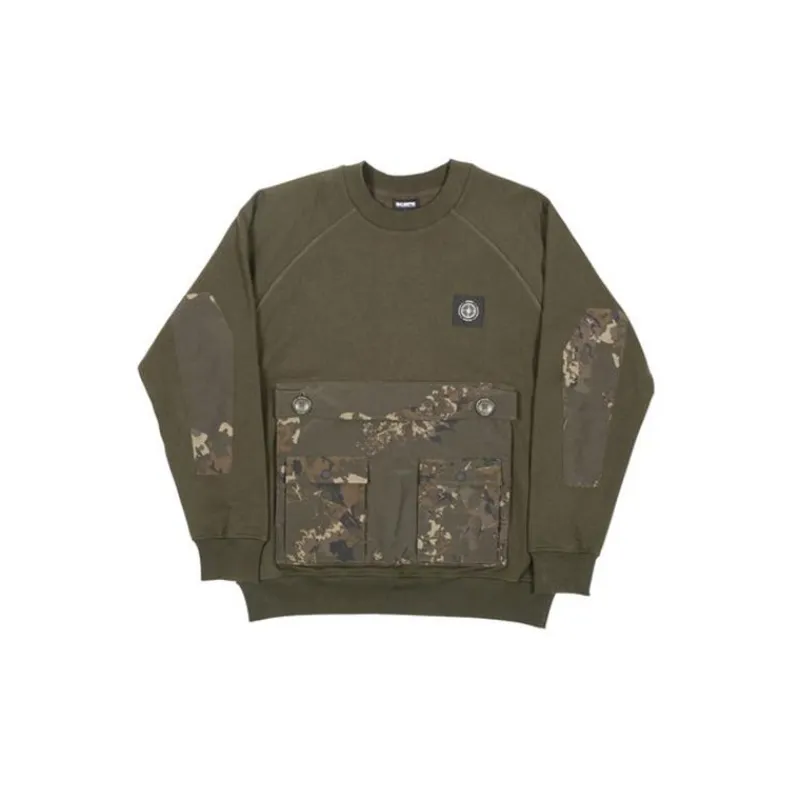 Nash Sweats & Polaires^Sweat Homme Scope Hd Jumper - Kaki
