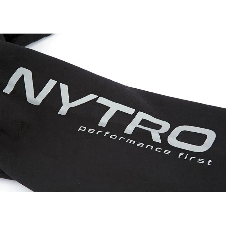 Sweat Homme Nytro Zipped Hoody Tri-Color - Black/Dark Marl Grey Red