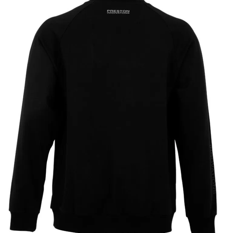 Sweat Homme Preston Innovations Black Minimal Sweatshirt - Noir