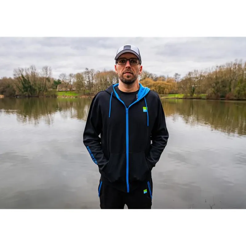 Preston Innovations Sweats & Polaires^Sweat Homme Pro Zip Hoodie - Noir