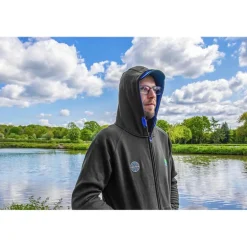 Sweat Homme Preston Innovations Celcius Zip Hoodie - Noir
