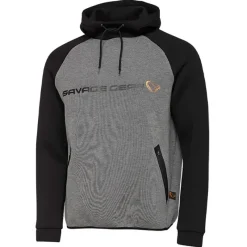 Savage Gear Sweats & Polaires^Sweat Homme Tec-Foam Hoodie - Gris/Noir