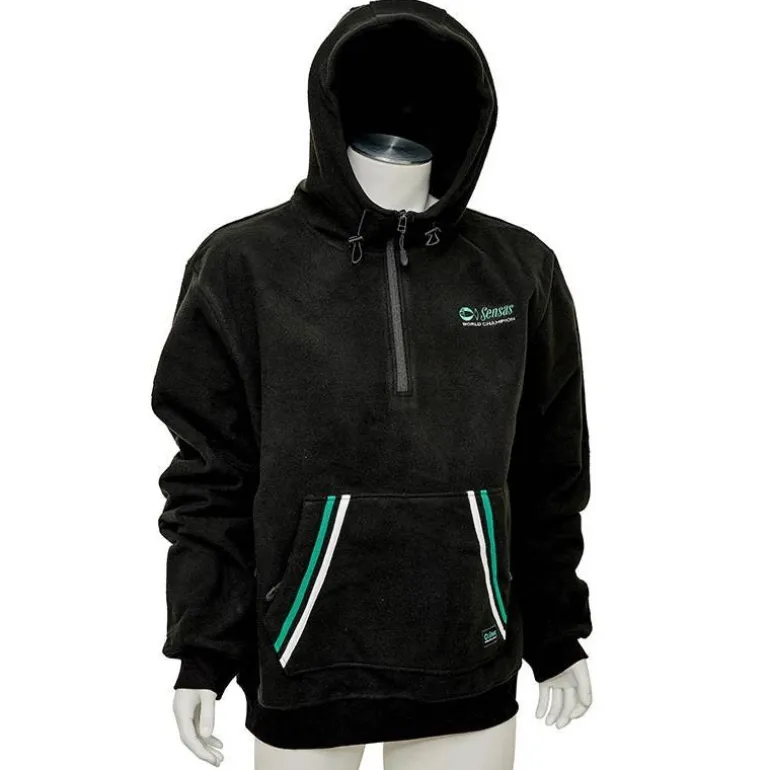 Sweat Homme Sensas Hoody Anti-Vent Fashion Club - Noir