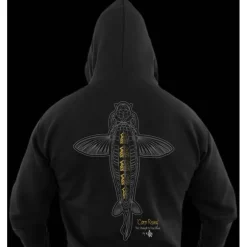Sweat Homme Vass Carp Rising Hoodie - Noir