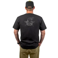 Black Cat T-Shirts, Polos & Chemises^Tee Shirt Manches Courtes Homme Logo Black Tshirt - Noir