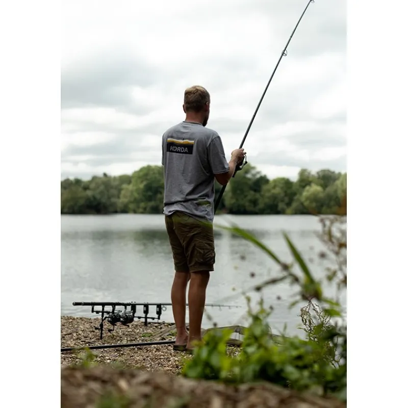 Korda T-Shirts, Polos & Chemises^Tee Shirt Manches Courtes Homme Lakebed - Gris
