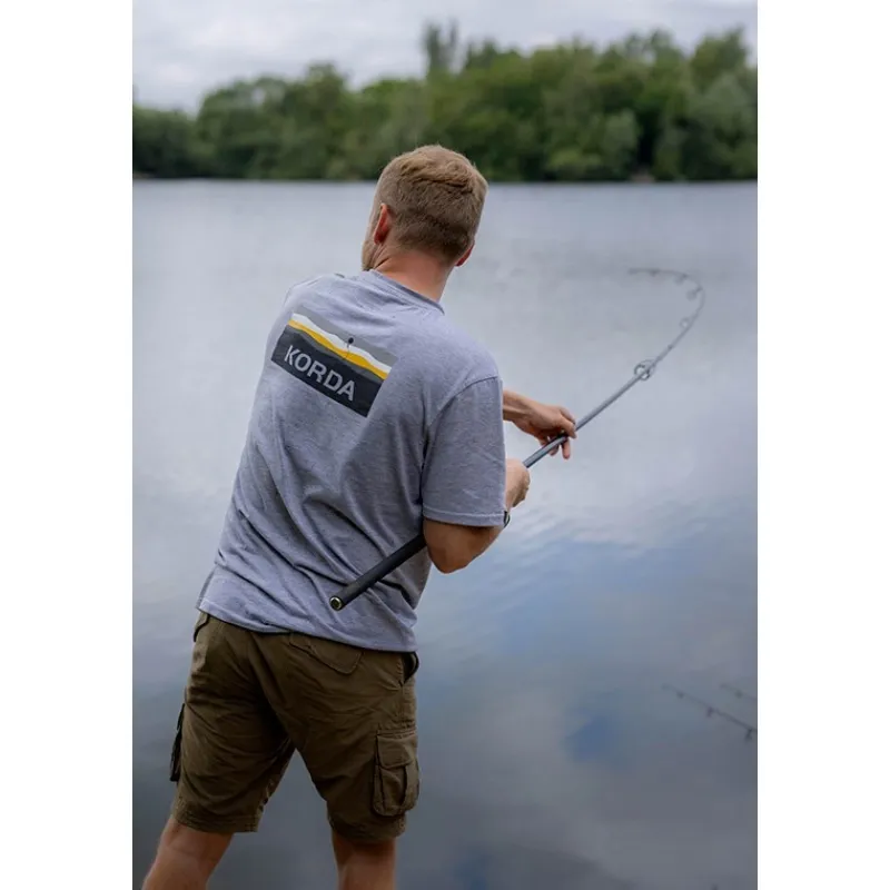 Korda T-Shirts, Polos & Chemises^Tee Shirt Manches Courtes Homme Lakebed - Gris