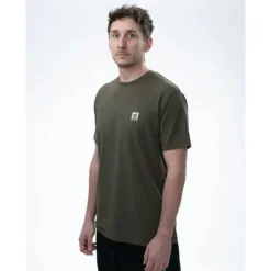 Nash T-Shirts, Polos & Chemises^Tee Shirt Manches Courtes Homme Make It Happen Badge - Vert