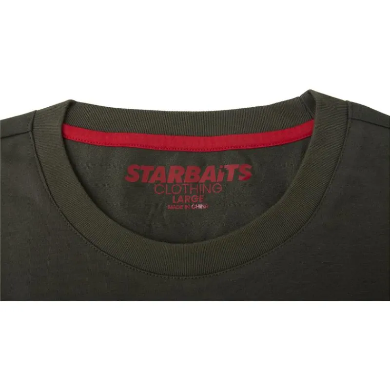 Starbaits T-Shirts, Polos & Chemises^Tee Shirt Manches Courtes Homme Green & Black