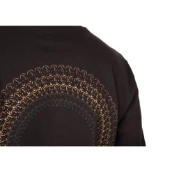Tee Shirt Manches Courtes Homme Fox Orange Indicator T - Noir