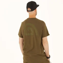 Tee Shirt Manches Courtes Homme Trakker Cr Logo T-Shirt - Kaki