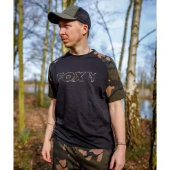Fox T-Shirts, Polos & Chemises^Tee Shirt Manches Courtes Homme Outline T-Shirt - Noir/Camo