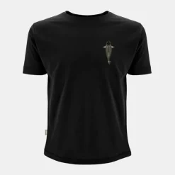 Tee Shirt Manches Courtes Homme Kumu Make Your Own Luck - Noir