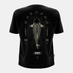 Tee Shirt Manches Courtes Homme Kumu Make Your Own Luck - Noir