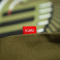 Tee Shirt Manches Courtes Homme Kumu Earn Your Stripes - Kaki