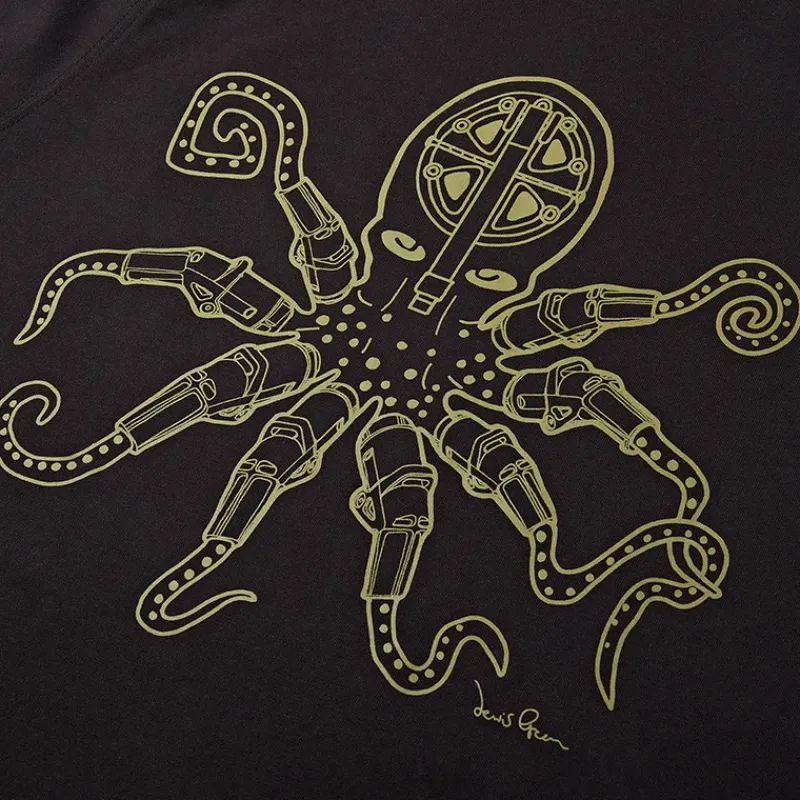 Trakker T-Shirts, Polos & Chemises^Tee Shirt Manches Courtes Homme Octopus Rs - Noir