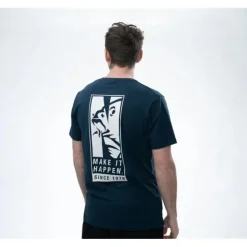 Tee Shirt Manches Courtes Homme Nash Make It Happen Since 1978 - Navy