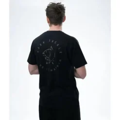 Tee Shirt Manches Courtes Homme Nash Make It Happen Carp Logo - Noir