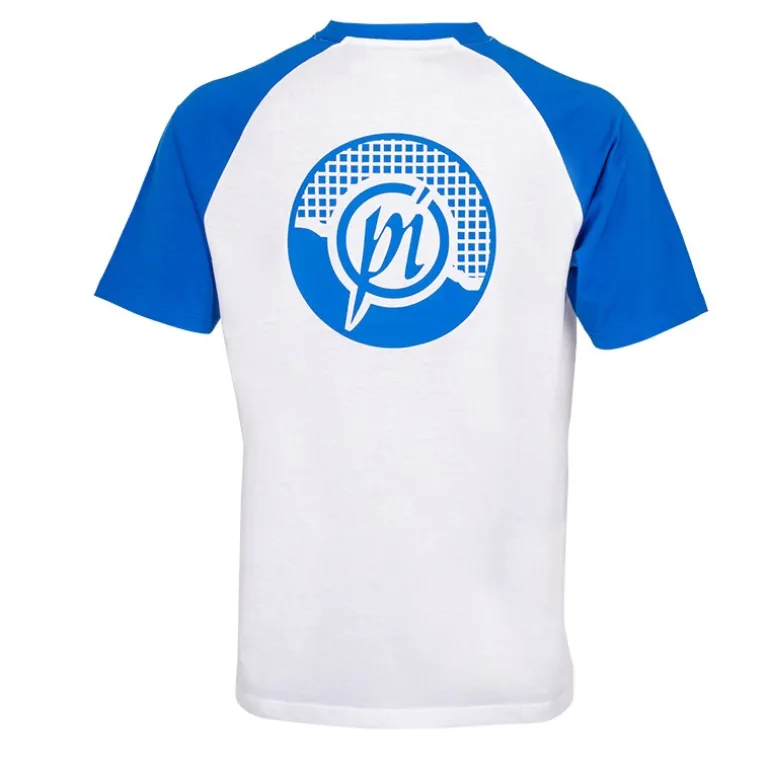 Tee Shirt Manches Courtes Homme Preston Innovations Lightweight White Raglan - Blanc