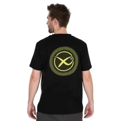 Tee Shirt Manches Courtes Homme Fox Matrix Large Logo T-Shirt - Noir