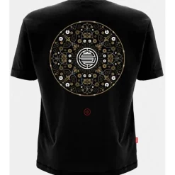 Tee Shirt Manches Courtes Homme Kumu Lotus - Noir