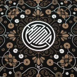 Tee Shirt Manches Courtes Homme Kumu Lotus - Noir