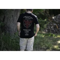Kumu T-Shirts, Polos & Chemises^Tee Shirt Manches Courtes Homme Carp Gods - Noir