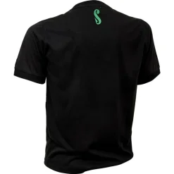 Tee Shirt Manches Courtes Homme Sensas Stripes - Noir